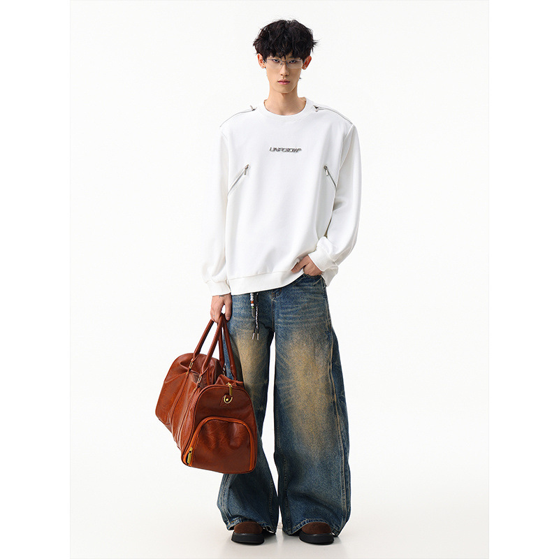 American Trend Oversized Cotton Hoodie