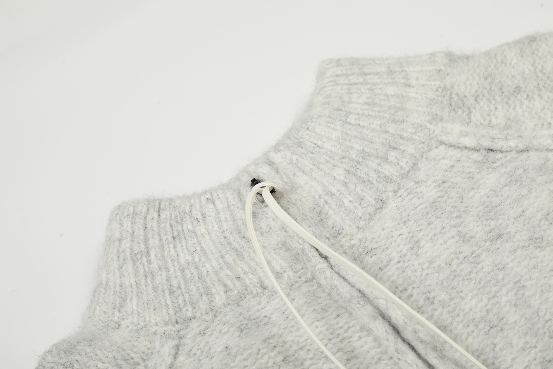 Mens Synthetic Oversized Turtleneck Sweater