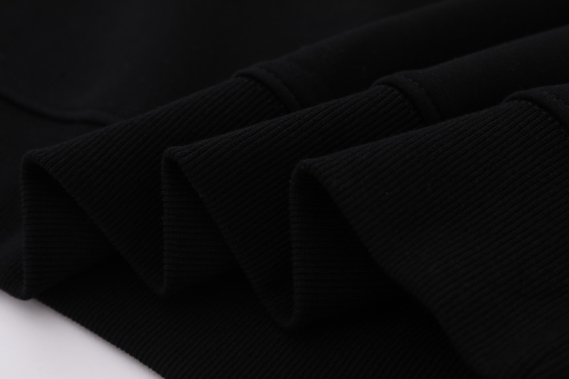 Mens Relaxed Cotton Stripe Hoodie
