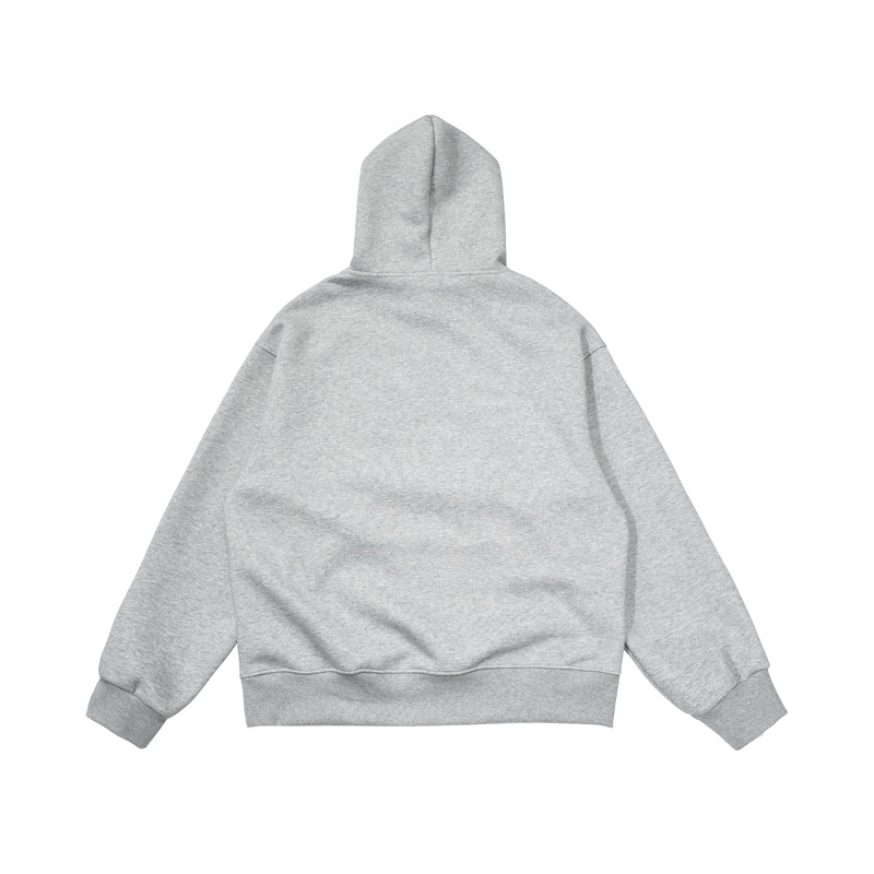Matching Retro Alphabet Patch Hoodie