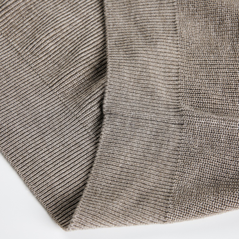 Simple Button Placket Knitwear