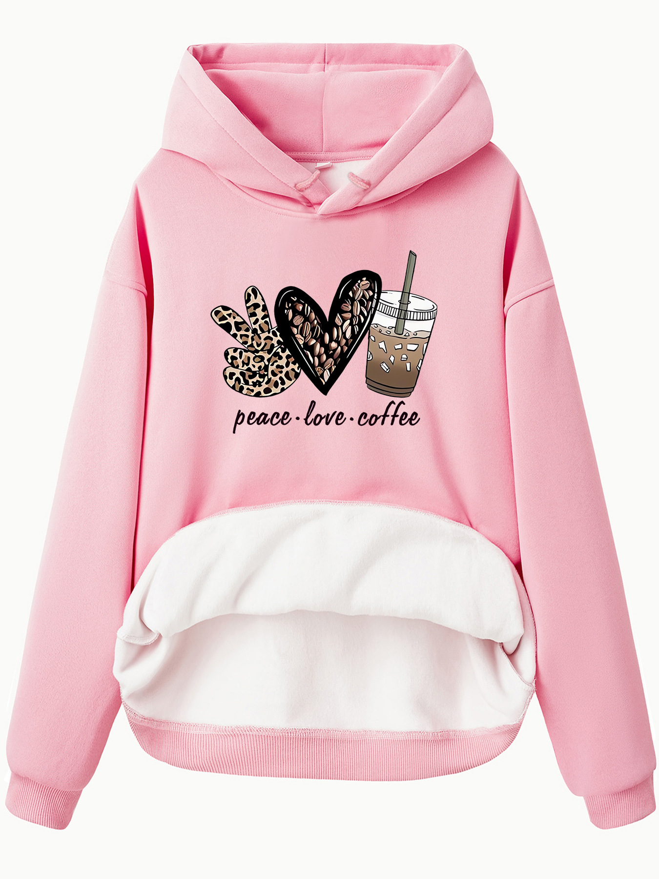 Loose Fit Printed Street Hoodie