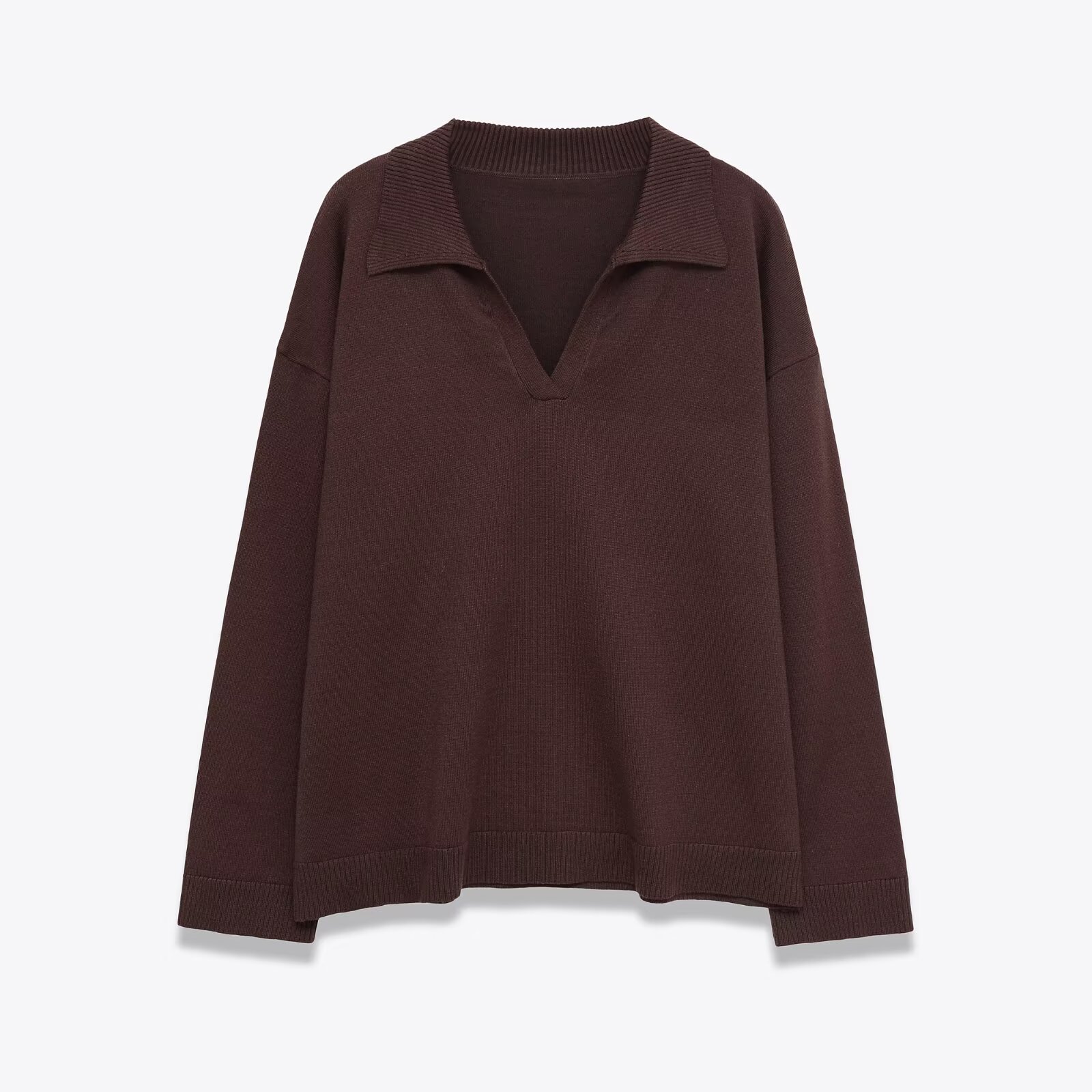 Street Style Plain Long Sleeve Sweater
