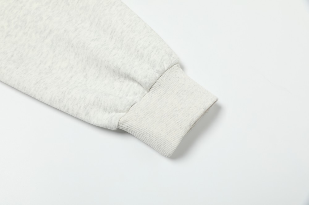 American Trend Oversized Contrast Panel Hoodie
