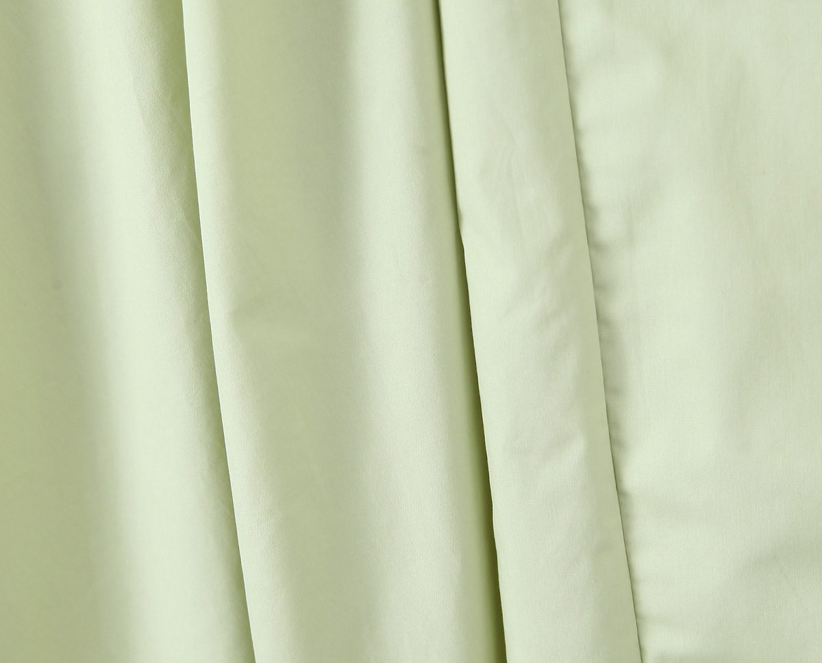 Sleeveless Strap-Neck Cotton Solid Fresh Flared Mid-Rise Dress