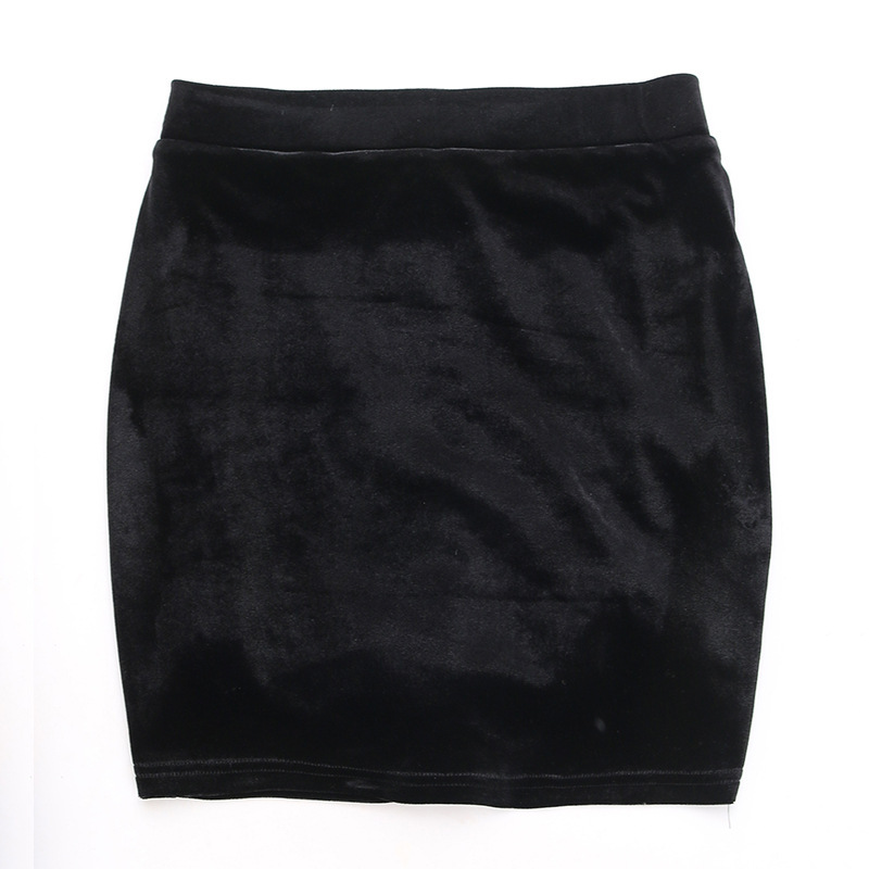 Ladies' Everyday Natural Waist Plain Polyester Mini Skirt