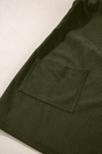 Vineyard Green Corduroy Front Pockets Overall Dress - Image 14