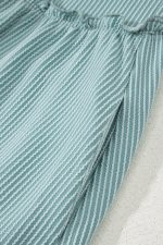 Canton Textured Patched Pocket Frilly Mini Dress - Image 14
