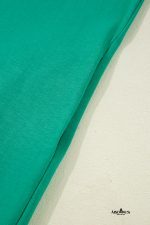 Mint Green Preppy Contrast Striped V Neck Long Sleeve T-shirt Dress - Image 7