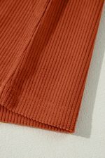 Cinnamon Corduroy Front Pockets Overall Dress - Image 9