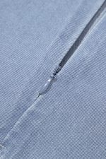 Beau Blue Frill Trim Peter Pan Collar Denim Babydoll Dress - Image 16