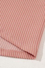 Dusty Pink Textured Patched Pocket Frilly Mini Dress - Image 12