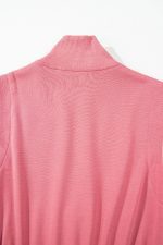 Mineral Red Terry Zipped Collar Sleeveless Drawstring Waist Mini Dress - Image 14
