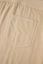Parchment Side Buttons Sleeveless Overall Mini Dress - Image 10