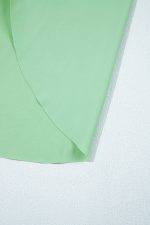 Light Green Drawstring High Waist Lined Tennis Skort - Image 11